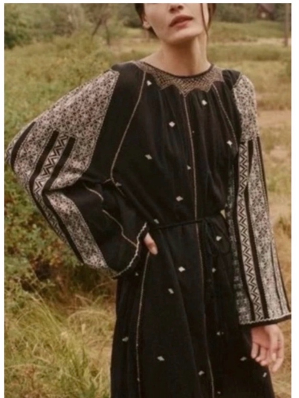 Doen Black Caravan Maxi Dress